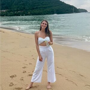 White Women's Jumpsuit